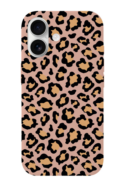 shoptocase iPhone 17 Leopard Pattern Suede Inside Launch Phone Case