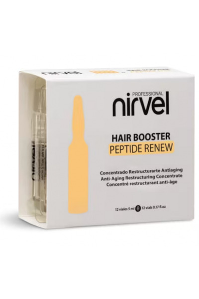NİRVEL Concentrat restructurant anti-imbatranire, Fiole Hair Booster Peptide ...