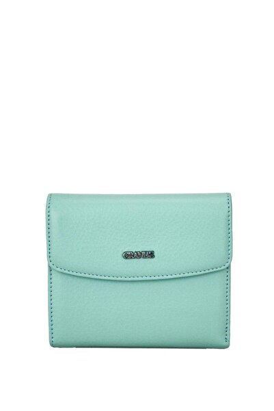 Grande Genuine Leather Women's Wallet Water Green 2614