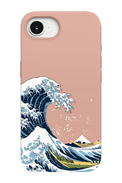 shoptocase حافظة هاتف متوافقة مع آيفون 16E بنمط كاناجاوا من الداخل مصنوعة من ...