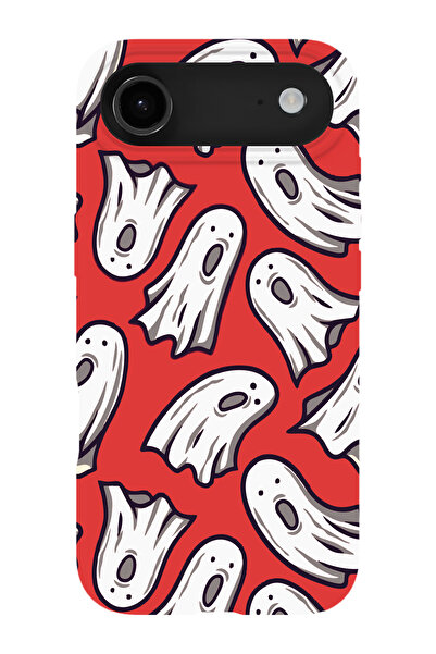 shoptocase حافظة هاتف متوافقة مع iPhone 17Air مزينة بنمط الأشباح من الداخل مص...