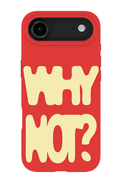 shoptocase iPhone 17Air Compatible Why Not? Patterned Suede Inside Launch Pho...