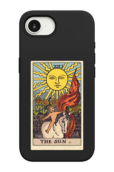 shoptocase حافظة هاتف متوافقة مع iPhone 16E مزينة بنمط The Sun Tarot من الداخ...