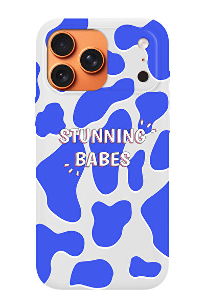 shoptocase حافظة هاتف سونينج بابس من الجلد السويدي المزخرف من الداخل، متوافقة...