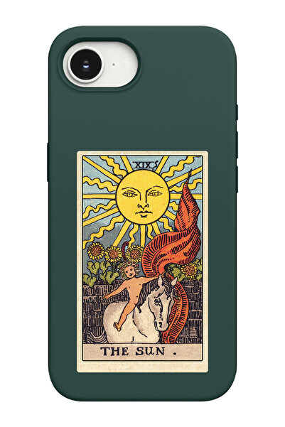 shoptocase حافظة هاتف متوافقة مع iPhone 16E مزينة بنمط The Sun Tarot من الداخ...