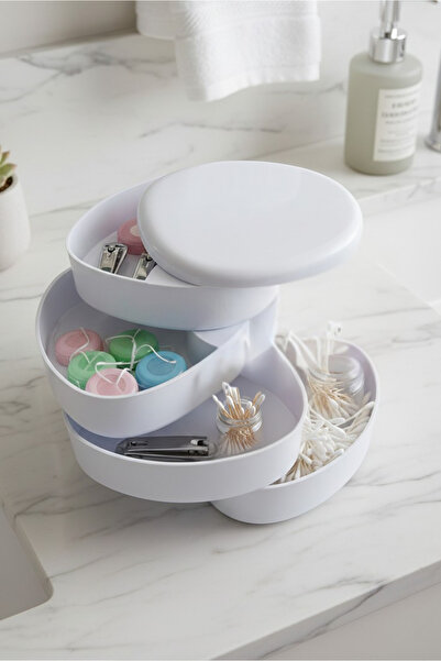 Higienox 4 Floors 360 °   Degree Rotatable Bathroom Organizer