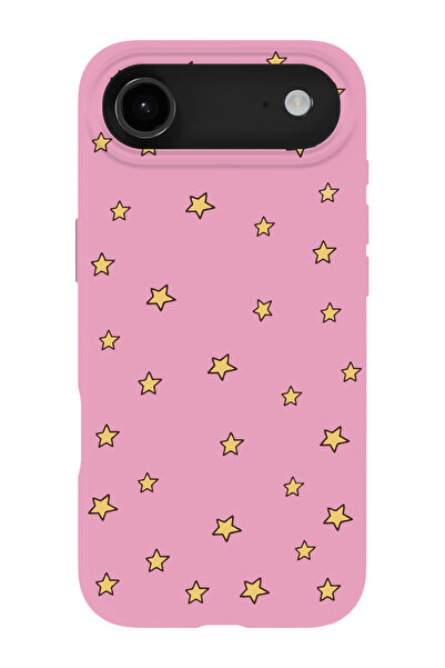 shoptocase iPhone 17Air Compatible Stars Patterned Suede Inside Launch Phone ...