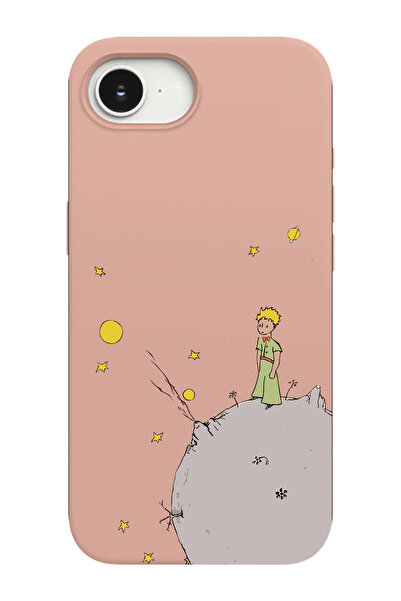 shoptocase حافظة هاتف متوافقة مع آيفون 16E بنمط الأمير الصغير-2 مصنوعة من الج...