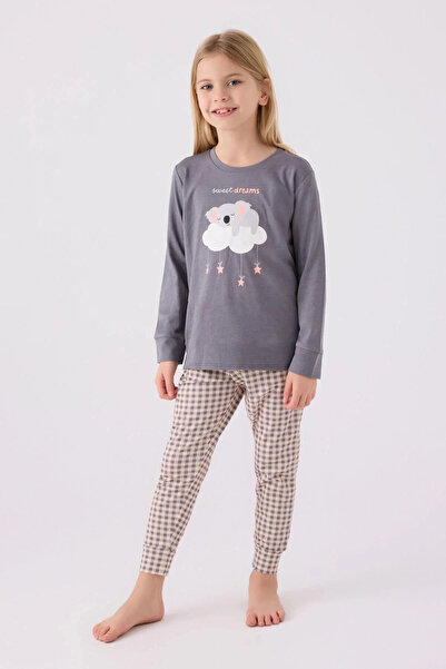 Arnetta Mother Daughter Double Set - Dark Gray