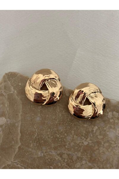 XUPING JEWELRY Düğüm Model Xupıng Çelik Küpe