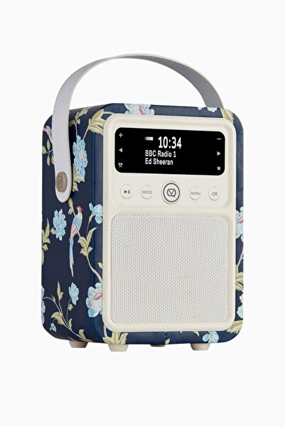 Laura Ashley Monty Taşınabilir DAB Radyo & Çalar Saat, Bluetooth, FM/DAB+, Çi...