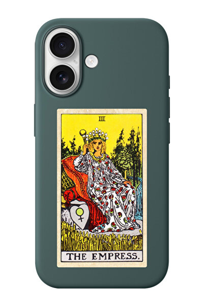 shoptocase iPhone 17 the Empress Patterned Suede Inside Launch Phone Case