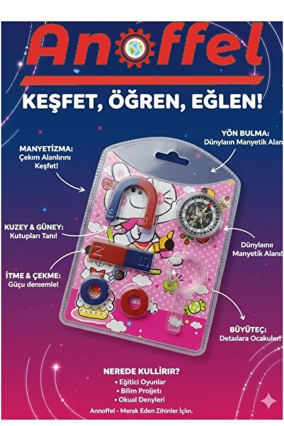 Anoffel MIKNATIS SETİ 6PARÇA