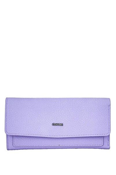 Grande Genuine Leather Women's Wallet Lilac 2801