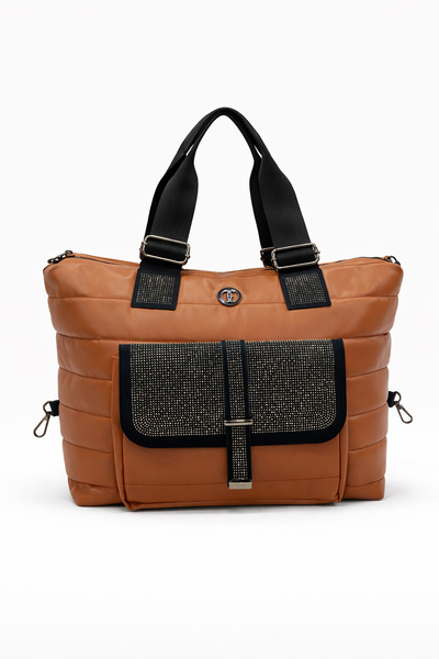 louisiana polo Γυναικεία Τσάντα Καφέ Y185963-14