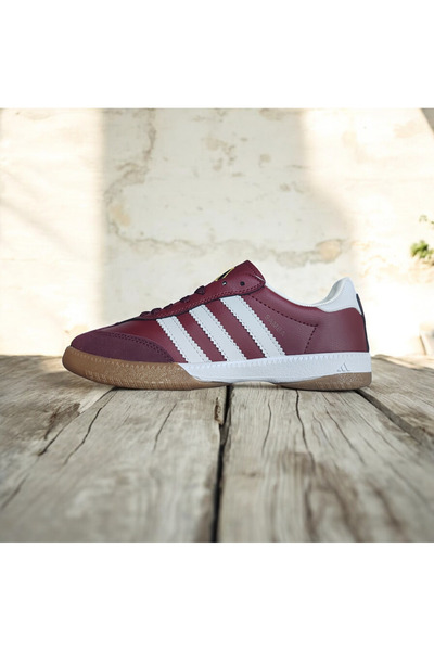 Marka Unisex Sports Shoes Sneaker Claret Red White Rubber