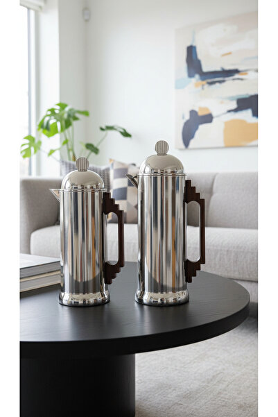 Generic 1 liter tea and coffee thermos set