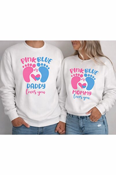 Hunors Sportswear & Company سترة قطنية مناسبة لحفلات الكشف عن جنس المولود للأ...