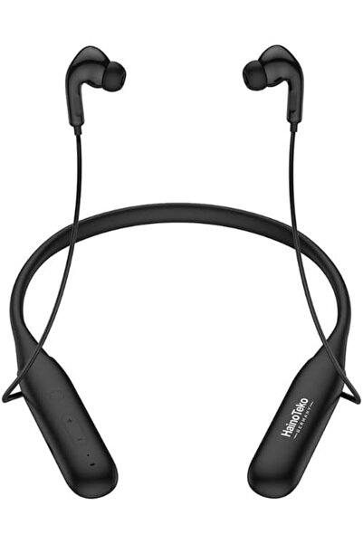 HAINOTEKO سماعات أذن لاسلكية HN-103 تُعلق حول الرقبة مع وضع الكاريوكي