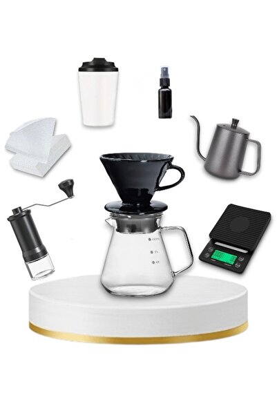 unbranded V60 Coffee Set, 8 pieces, 02