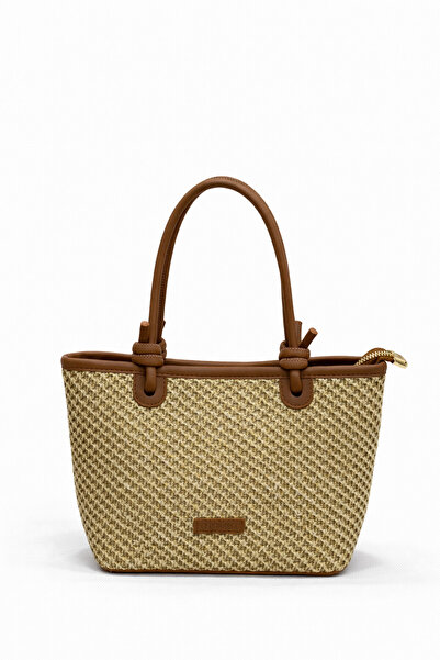 KRISTE BELL Women's Bag Straw Tan 7442-H