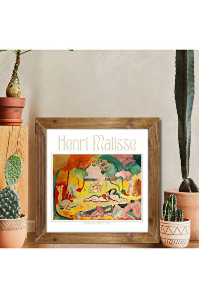 Tuba Decor Square Painting with Wooden Frame