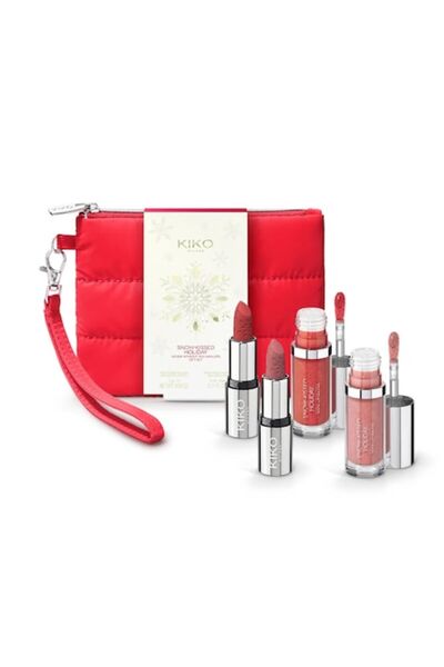 Kiko Set cadou Milano Snow-Kissed Holiday Never Without You Mini Lips