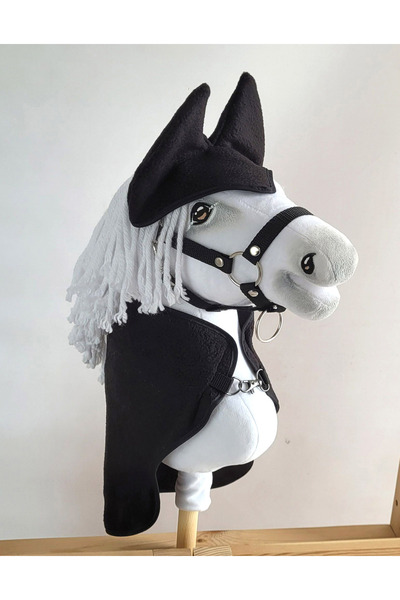 Other Set Hobby Horse A3: Pătură + Manșoane anti-muște - Negru