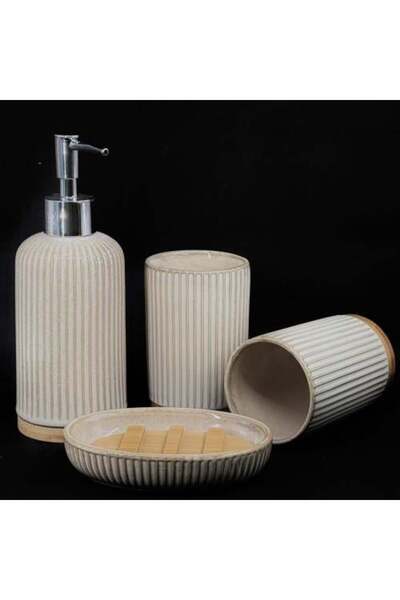 Generic Luxury 4-Piece Bathroom Accessories Set