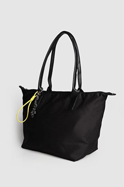 Septemmart حقيبة كتف نسائية كبيرة الحجم من قماش المظلة من موديل ميوز