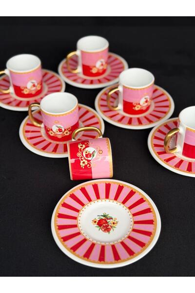 Hediye Köşkü NARLI KUŞ SERİSİ KAHVE FİNCANI