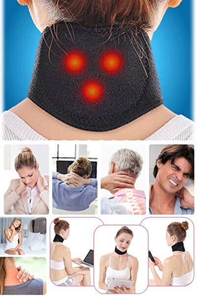 ozbience Boyun Ağrı Korsesi, Termal Isıtmalı, Rahat ve Destekleyici Kullanım