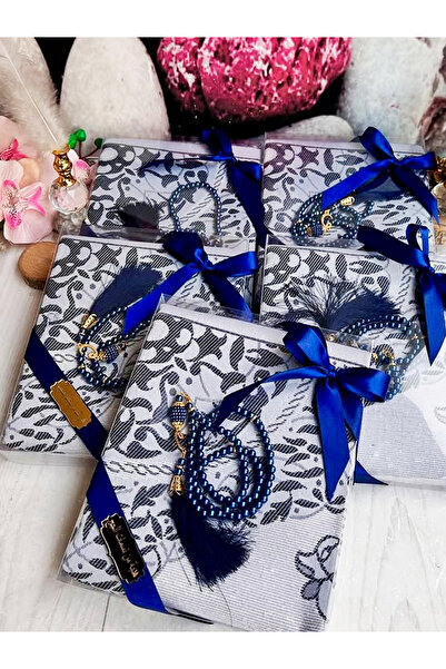 asia collection Acetate Boxed Prayer Rug Glass Pearl Set, 5 Pcs