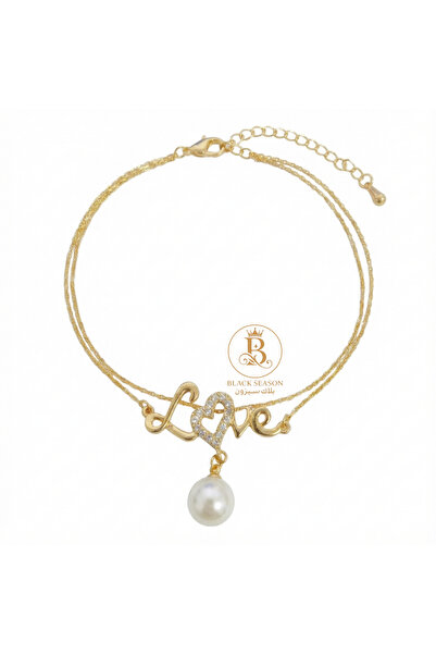 Black Season Zircon Anklet - Delicate | Black Season