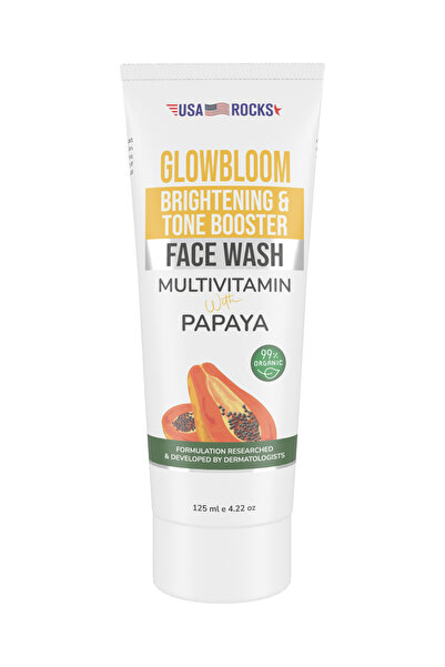 USA Rocks Multivitamin with Papaya Face Wash