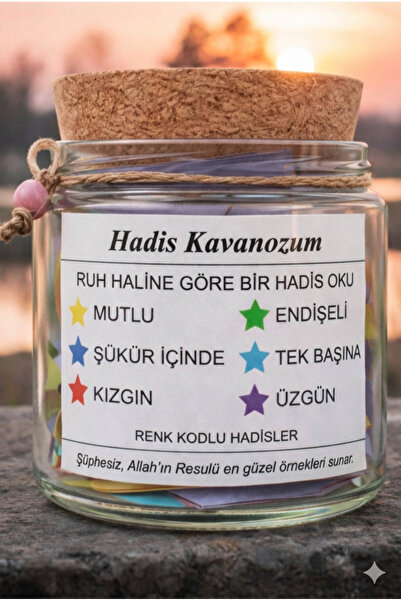 Animory Hadis Kavanozu – Günlük Hadis Kartları – Manevi Hediye – 108 Ayet - 6...