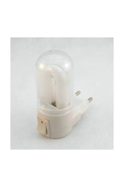 Universal Lampă de noapte LED cu întrerupător, albă, 12x8x6cm