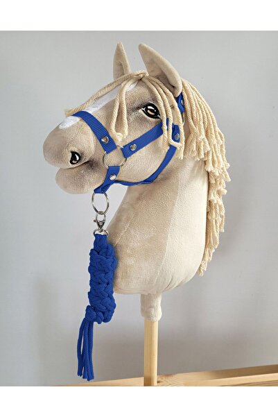 Other Hobby Horse Set: A3 Halter + Rope Lead - Blue