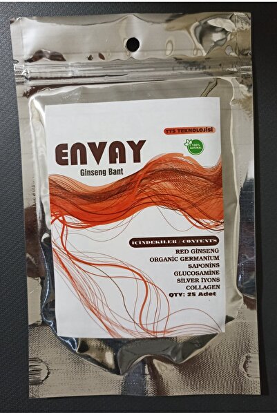 ENVAY 25 Adet Boğaz Problemleri Için Yatıştırıcı Ağrı Bandı
