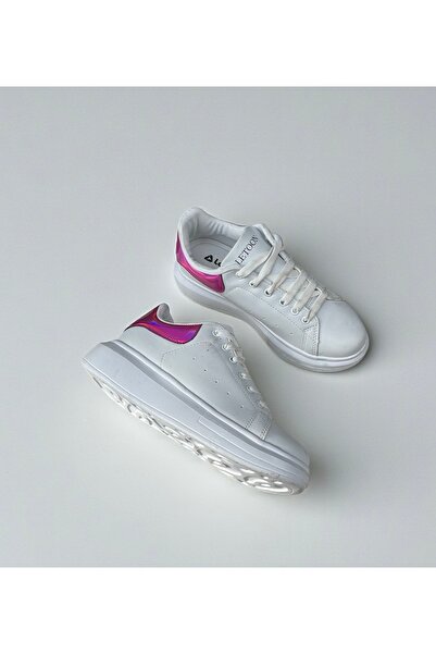 LETOON Women's Orthopedic Sole Waterproof Lace-Up Sports Shoes Sneaker