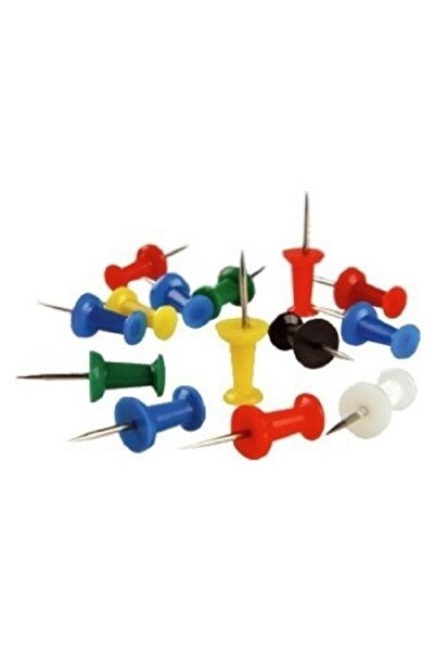 BenimMarifetlerim Mixed Color Map Nails 30 Pieces