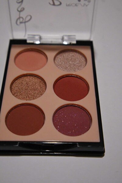 blackleg Seyahat Kamp Çanta Göz Farı Paleti (Eyeshadow palette) 6 Gözlü 1 Adet