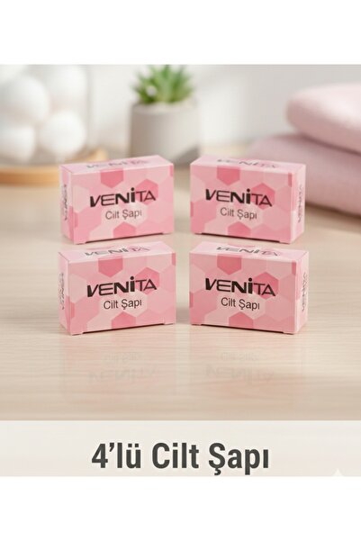 VENİTA 4'lü Cilt Şapı Ter Kokusu Önleyicili Doğal Cilt Şapı