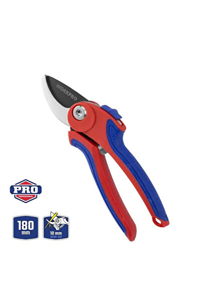 Workpro WP332001 180mm Profesyonel Bağ Bahçe Dal Budama Makası