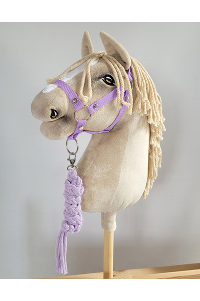 Other Set Hobby Horse: Căpăstru A3 + Lesă de frânghie - Violet