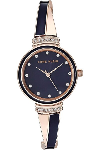 Anne Klein Women's Premium Crystal Accented Watch and Bangle Set