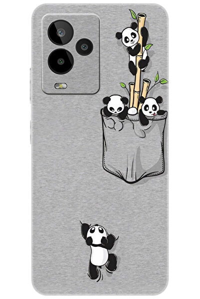 General Mobile GM 24 PRO (G514) Uyumlu Kılıf Desenli Baskılı Silikon Pandalar...