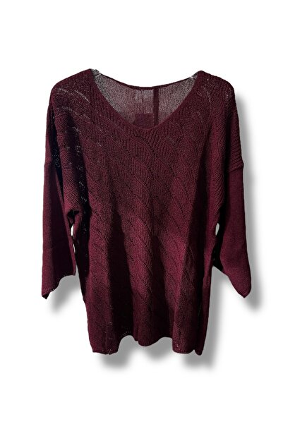 SUMEF Bluză din tricotaj mercerizat (Mărimea 38-48, potrivire confortabilă)