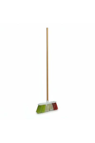 DERZEN Manual cleaning broom with a dozen handles