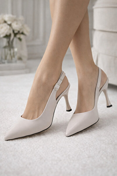 Firibu Pantofi clasici cu toc stiletto pentru femei Nude Crocodile Ocazie spe...